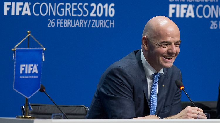 Gianni Infantino, weltgewandt
