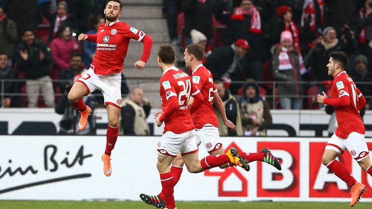 Yunus Malli brachte den FSV Mainz 05 mit seinem Treffer zum 1:0 auf Siegkurs.