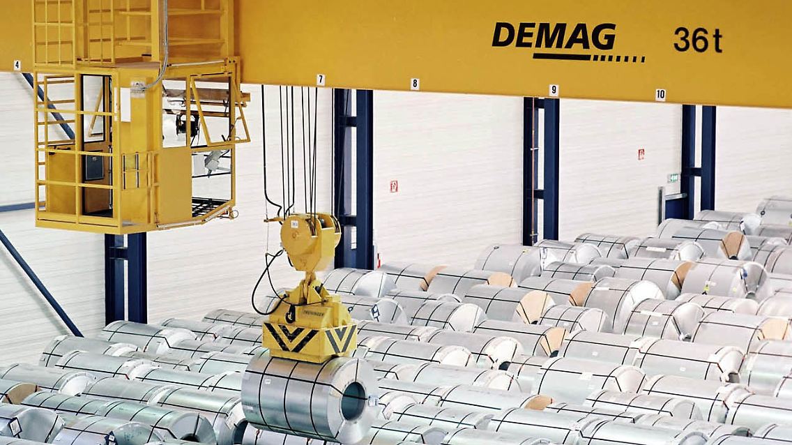 Demag Cranes hat sich wieder hochgearbeitet.