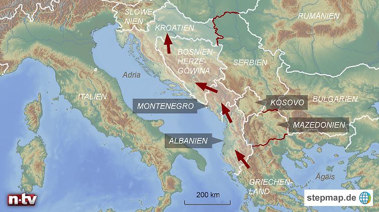 Griechenland ist derzeit für die meistern Flüchtlinge Endstation. Sie suchen nach neuen Wegen in Richtung Norden.