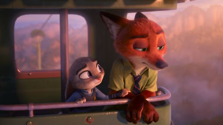 Hase und Fuchs lösen in "Zoomania" als ungleiches Paar einen Kriminalfall.