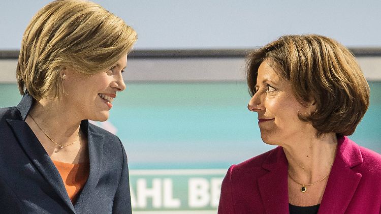 Harmonie mit Differenzen: Julia Klöckner (l.) und Malu Dreyer vor dem TV-Duell.