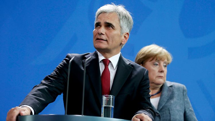 Angela Merkel und Werner Faymann ziehen schon lange nicht mehr am gleichen Strang.