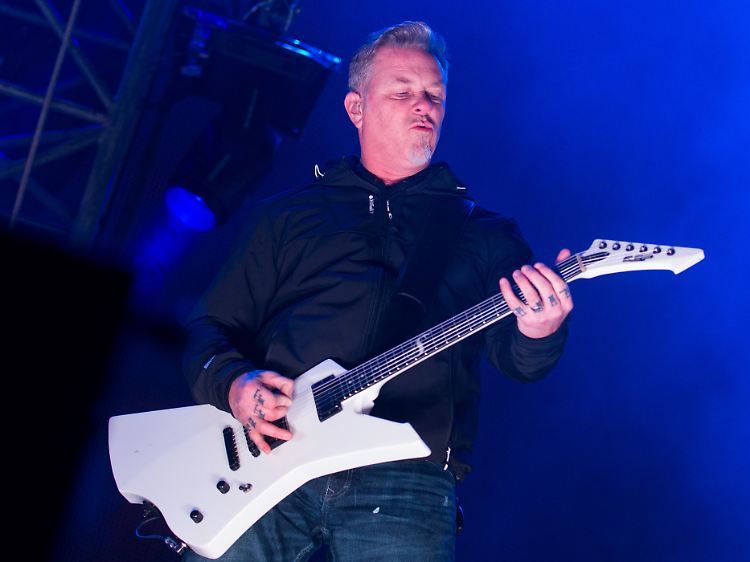 Metallica-Sänger James Hetfield - ob er sich wohl heute überhaupt noch an die Aufnahmen vor 30 Jahren erinnern kann?