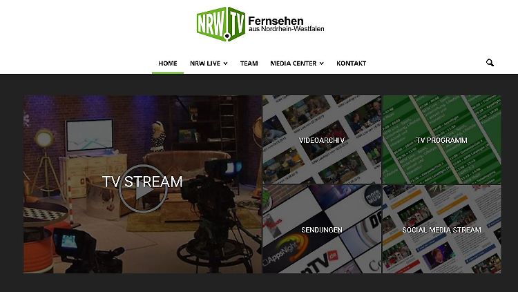 Nur über Kabel oder online im Netz: NRW.TV sendet nur für Nordrhein-Westfalen.