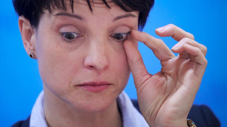 AfD-Chefin Frauke Petry ist heute mit Marco Pretzell liiert: Er teilt ihre Ansichten. 