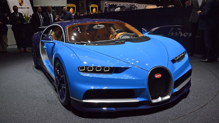 Nicht mehr als 500 Stück sollen vom Bugatti Chiron in zehn Jahren gebaut werden.