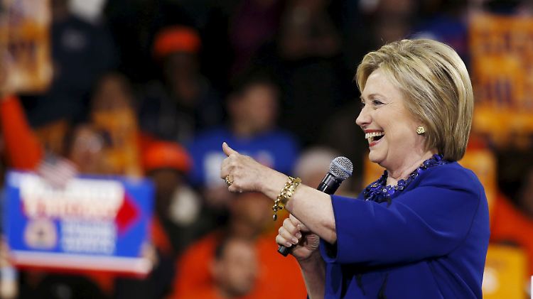 Will US-Präsidentin werden: Hillary Clinton.