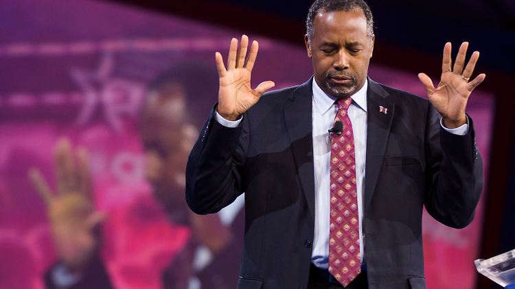 Ben Carson wirft das Handtuch.