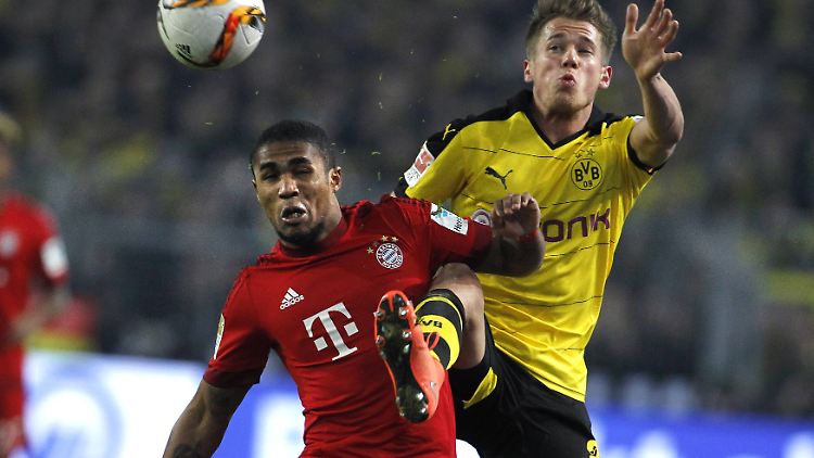 Erik Durm wurde als BVB-Sonderbewacher von Bayern-Star Douglas Costa abgestellt und erfüllte seine Aufgabe souverän.