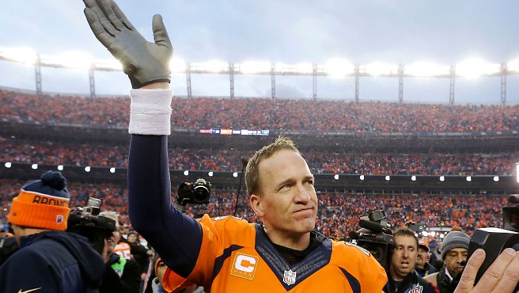 Star-Quaterback Peyton Manning geht in Rente. 