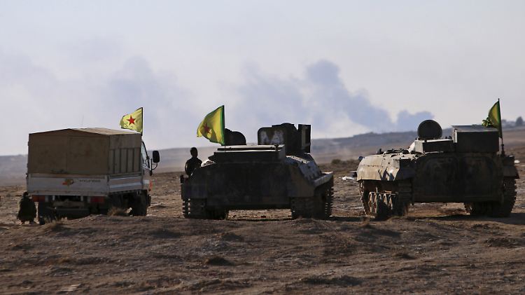 US-Hilfe hochwillkommen: Kurdische Kämpfer in der Provinz Hasaka (Archivbild).