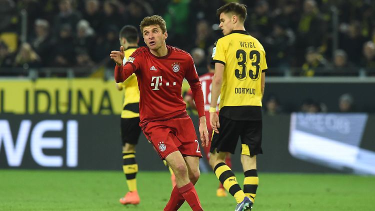 "Sie haben nicht gegen Osterhasen gespielt, sondern gegen den FC Bayern": Thomas Müller.