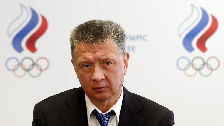 Dmitry Shlyakhtin ist Präsident des russischen Leichtathletik-Verbandes, der für die Olympischen Spiele gesperrt ist.