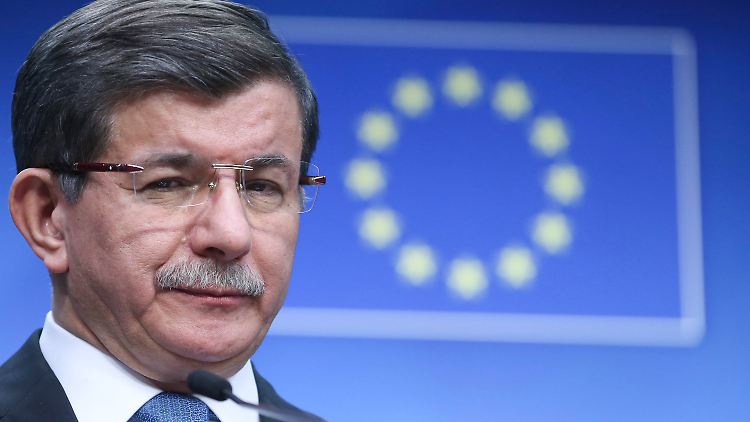 Ahmed Davutoglu stellte in Brüssel neue Forderungen