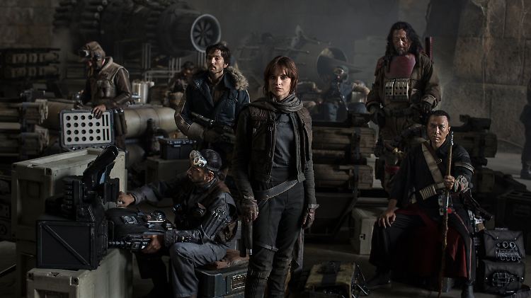 Ein Foto vom "Rogue One"-Cast hat Disney freigegeben, das war's.