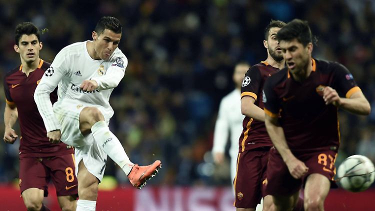 Cristiano Ronaldo zieht ab.