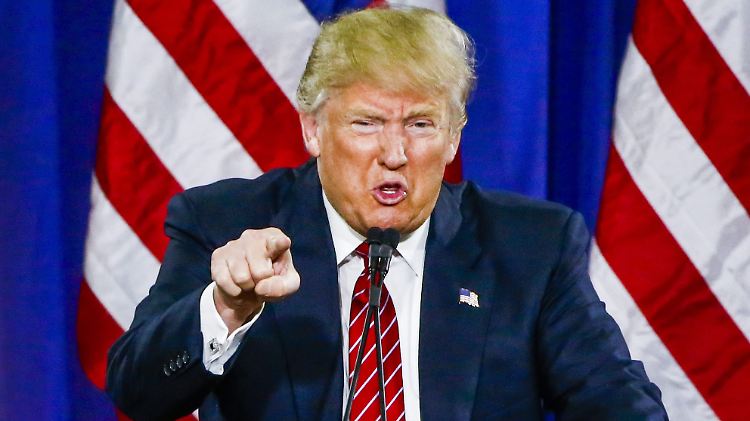 Hat vor dem Spiegel offenbar fleißig historische Posen geübt: Donald Trump