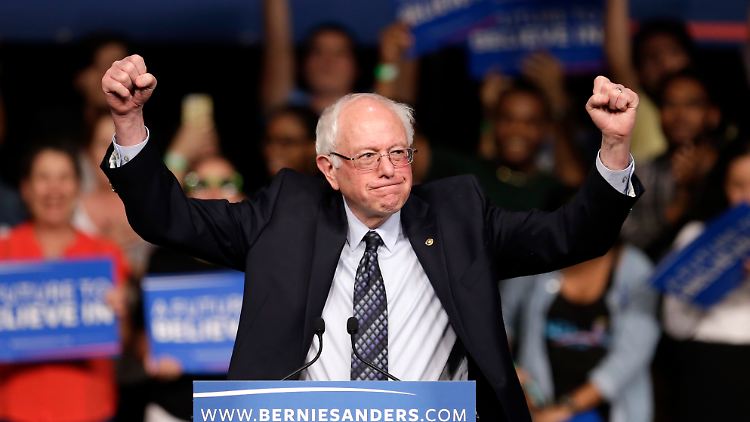 Sanders kämpft weiter.