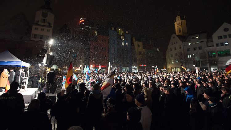 AfD-Kundgebungen in Jena (Archivbild vom 20.01.).