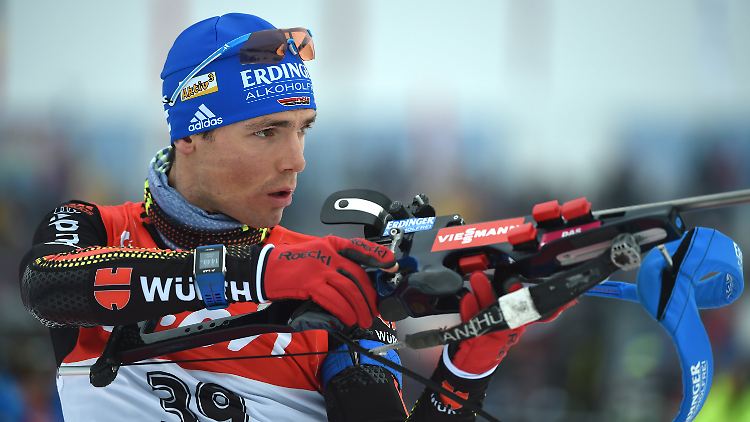 Beutelos in Oslo: Simon Schempp.