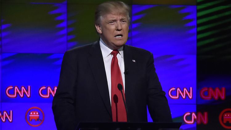 Trump kann auch sachlich diskutieren.