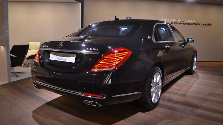 Auf den ersten Blick ist der S 600 Guard nicht von seinen ungepanzerten Kollegen zu unterscheiden.