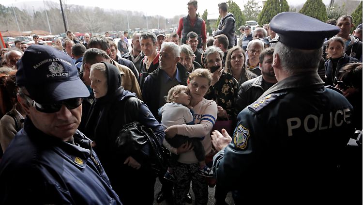 Bulgarien hat seine militärische Präsenz an der griechischen Grenze verstärkt (Foto vom Februar 2016).