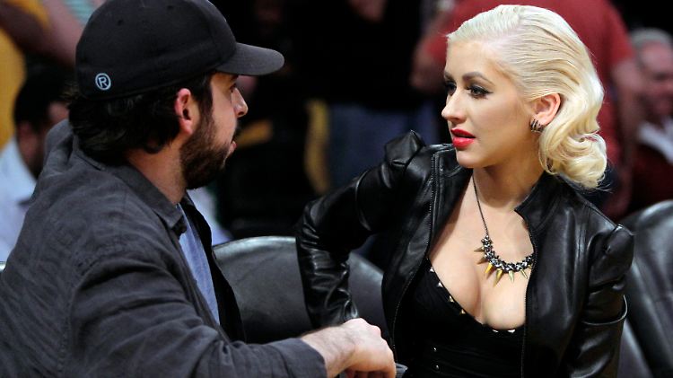 Haben sich offenbar nicht mehr allzuviel zu sagen: Aguilera & Bratman.