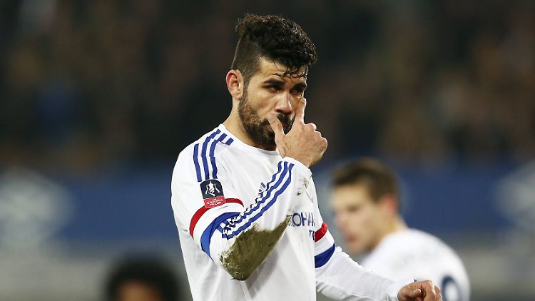 Chelseas Diego Costa ist als Spieler bekannt, der gern provoziert.