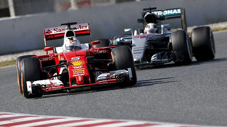 Rot vor Silber: Davon träumen die Formel-1-Fans in der neuen Saison.
