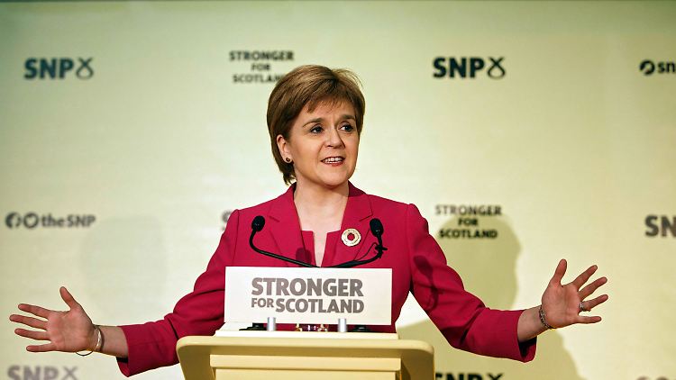 Nicola Sturgeon ist SNP-Chefin von Schottland.