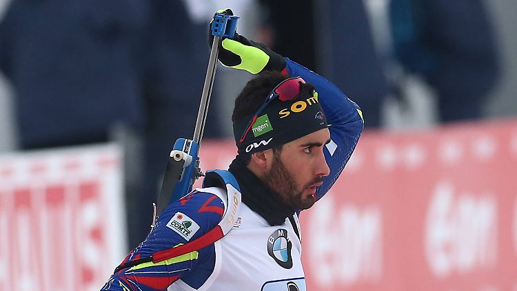 Martin Fourcade verpasste sein sechstes Gold im sechsten Rennen nur knapp.