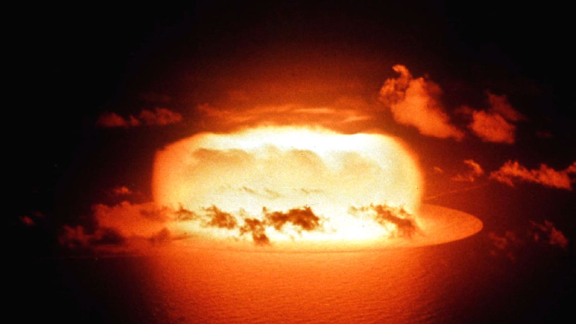 Bild eines Atomwaffentests im Jahr 1956.