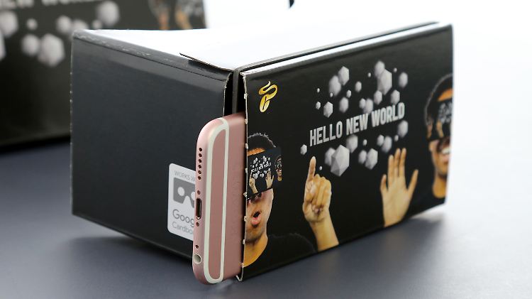 Android-Handy oder iPhone: Tchibos VR nimmt alle auf. 