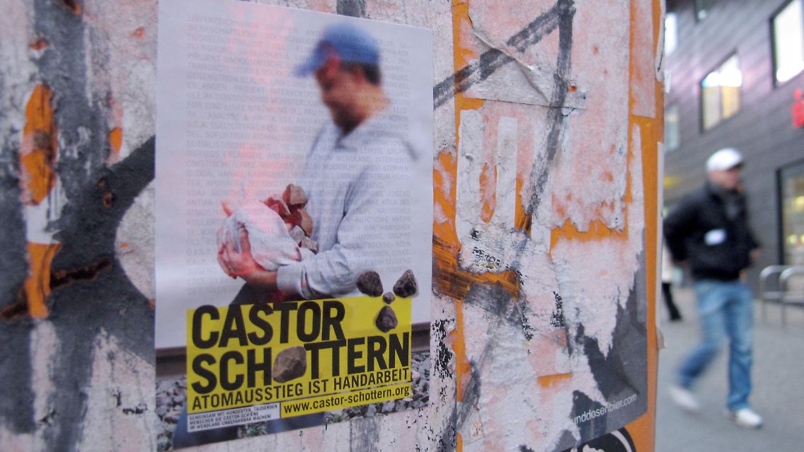 "Castor schottern!" lautet das Motto des Aufrufs, den verschiedenen linke Gruppen und Umweltorganisationen unterstützen.