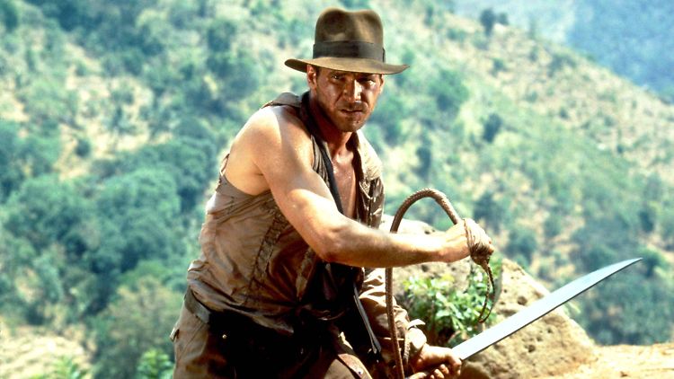 Nur eine seiner Paraderollen - aber was für eine! Harrison Ford als "Indiana Jones".