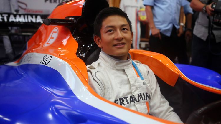 Die Vorbilder des 23-jährigen Haryanto sind Michael Schumacher und Ayrton Senna.