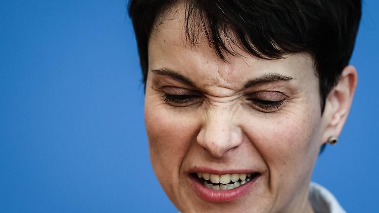 An Kritik müsste Frauke Petry mittlerweile gewöhnt sein.