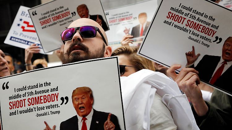 Donald Trump spaltet im Vorwahlkampf der Republikaner mit seinen provokanten Aussagen. 