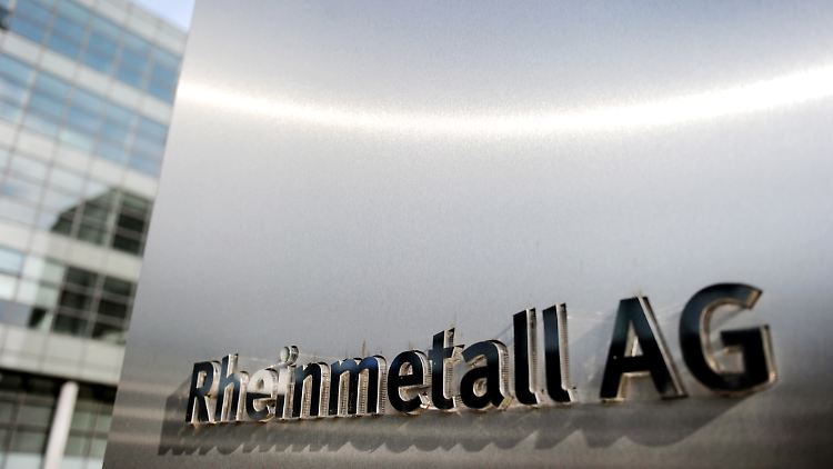 Rheinmetall profitiert von der internationalen Konfliktlage.