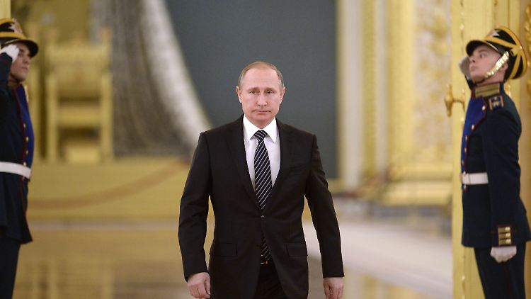 Kreml-Chef Putin will sich in Syrien alle Möglichkeiten offen halten.