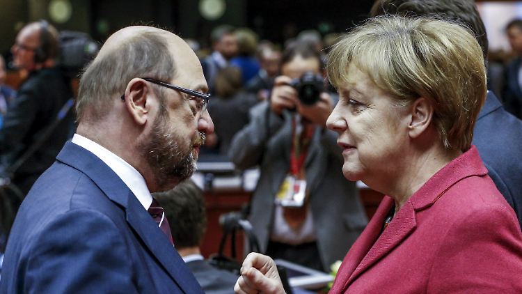 Kommt es zu einem Duell zwischen Martin Schulz und Angela Merkel?