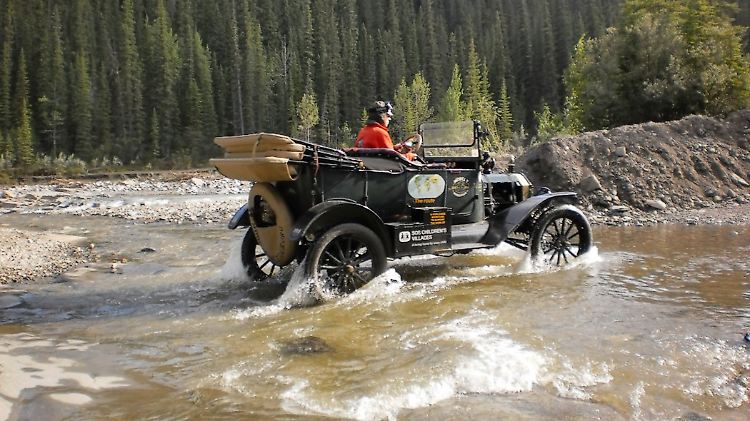Seit mehr als 100 Jahren ist das Ford T-Modell jetzt auf den Rädern.