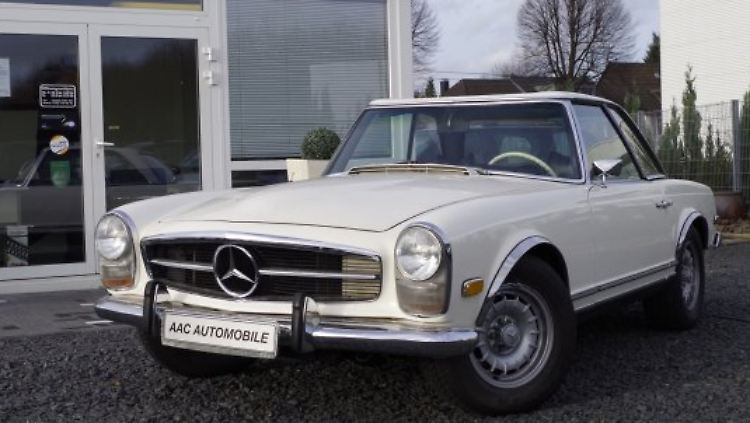 Sticht bei der GTÜ-Mängelquote positiv hervor: die Mercedes Pagode.