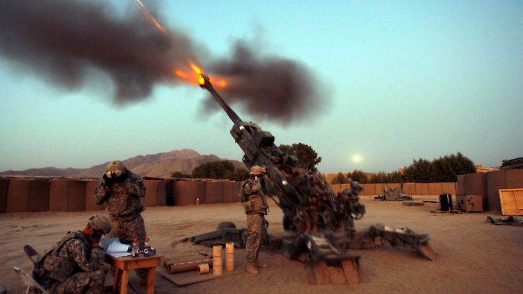 Die USA haben nach eigenen Angaben rund 200 Marine-Infanteristen im Einsatz.