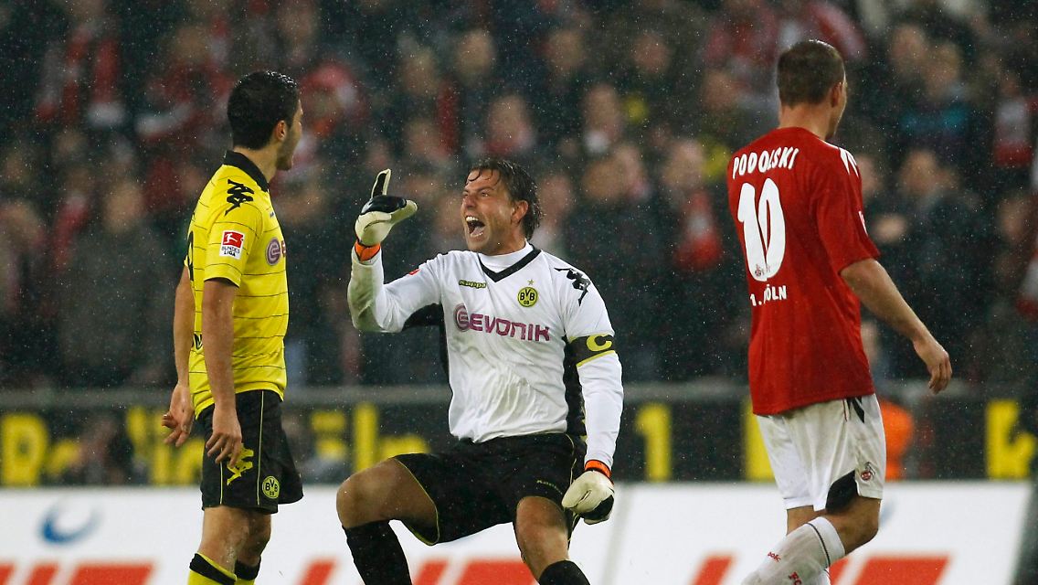 Die Protagonisten des Spiels: BVB-Keeper Roman Weidenfeller, der sein Tor lange sauber hielt. Lukas Podolski, der spät ausglich. Nuri Sahin, der das Spiel