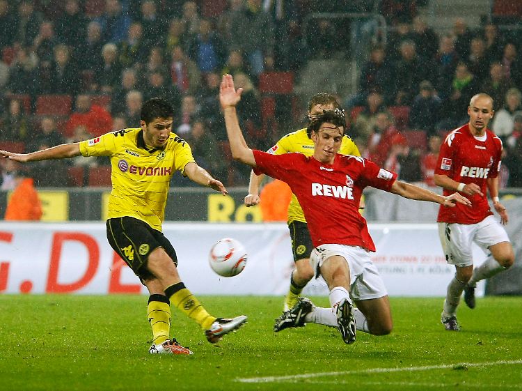 Bitter für Köln: Sahin schoss sich in der Nachspielzeit selbst an und auf diese Weise das Siegtor.