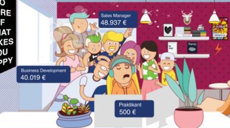 Die Durchschnittsgehälter sind etwas trügerisch. In München zahlen Startups im Schnitt ein Drittel mehr als in Berlin.