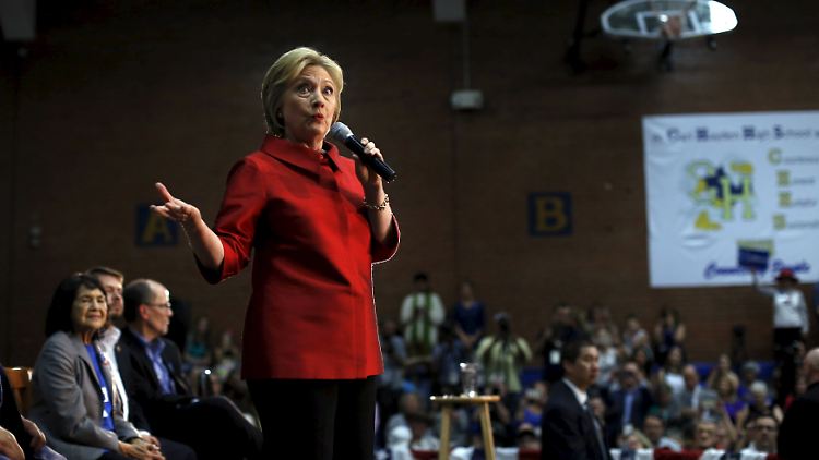 Hillary Clinton hat die Präsidentschaftskandidatur so gut wie sicher.